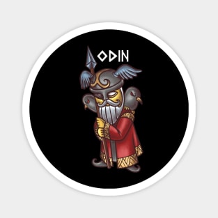 Odin - The One Eyed All Father! Norse Design Viking Mythology Magnet